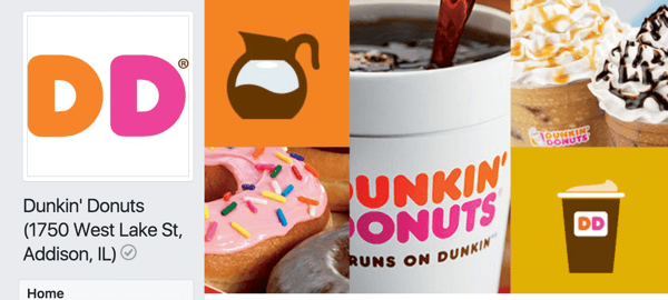 post de Dunki´ Donuts que se tuliza como ejemplo